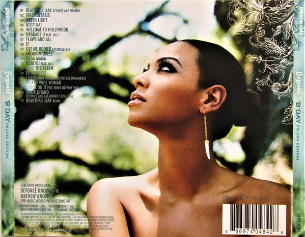 BEYONCE - B'DAY-DELUXE EDITION cd with 19 songs