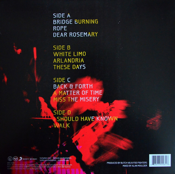 Foo Fighters – Wasting Light lpback