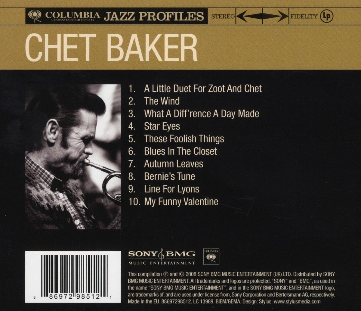 Chet Baker -Jazz profiles