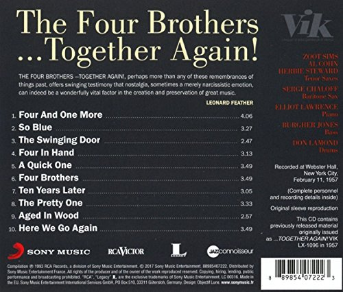 Four brothers-Together again cdrear