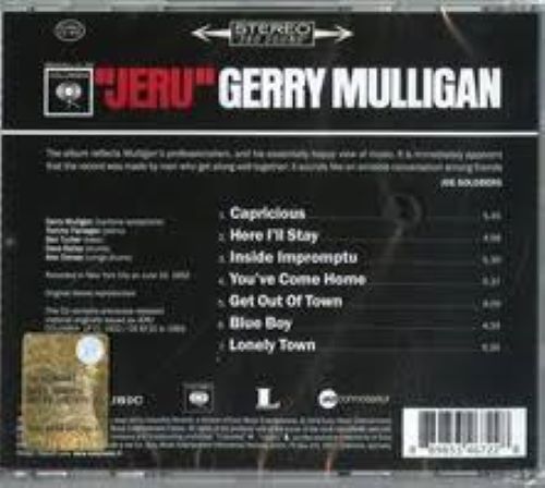 Gerry Mulligan - Jeru back