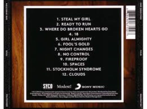 One Direction - Four NEW CD back