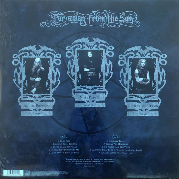 Sacramentum – Far Away From The Sun LPrear,2020