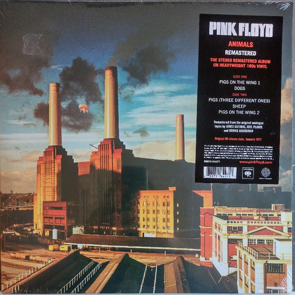 Pink Floyd Animals LP 2025 remasterd heavyweight Vinyl gatefold Menart