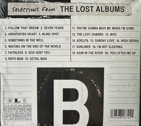 Bruce Springsteen – Lost And Found: Selections From The Lost Albums(CD ...