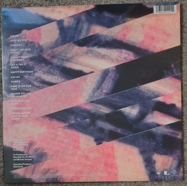 New Kids On The Block – Step By Step Lp back 2025