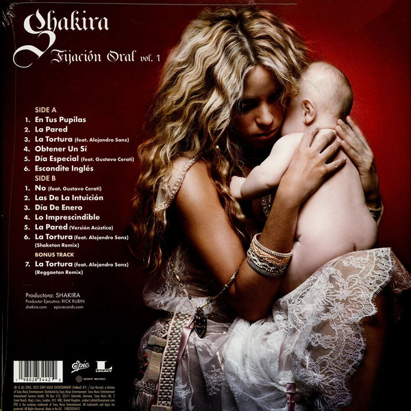 Shakira – Fijación Oral Vol. 1 LPback 2025
