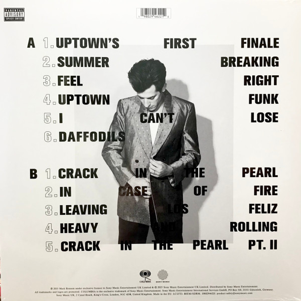 Mark Ronson – Uptown Special LPback,2025 reissue