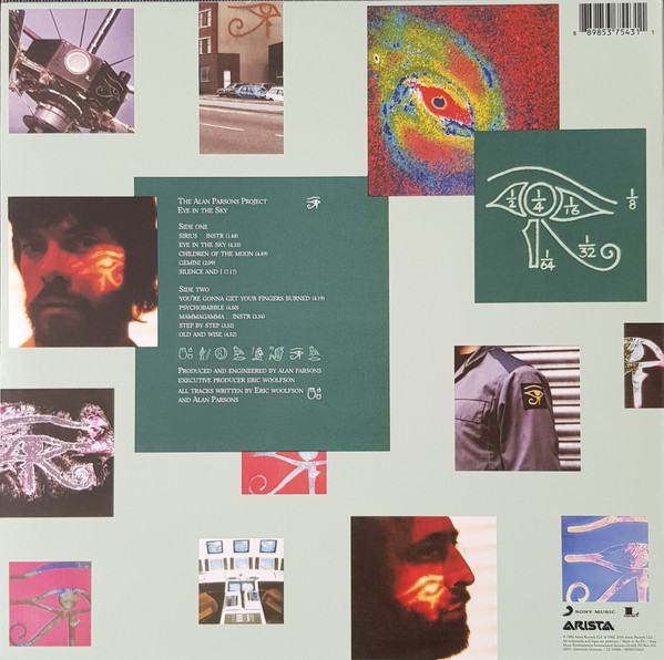 The Alan Parsons Project – Eye In The Sky LPback,reissue 2025
