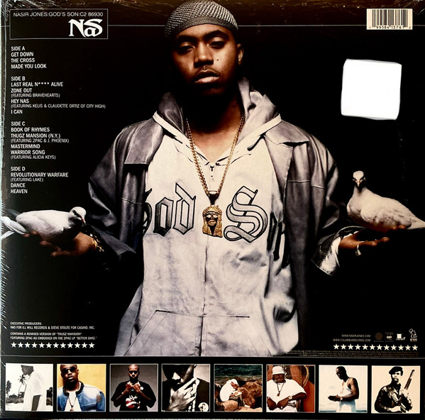 Nas – God's Son 2LPrear,RSD 2026,white marble