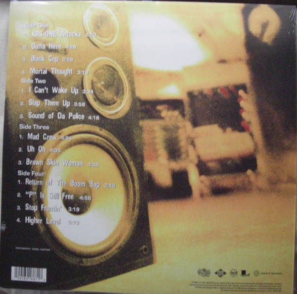 KRS-One-Return of Da Boom Bap(2LP,rear,2026)