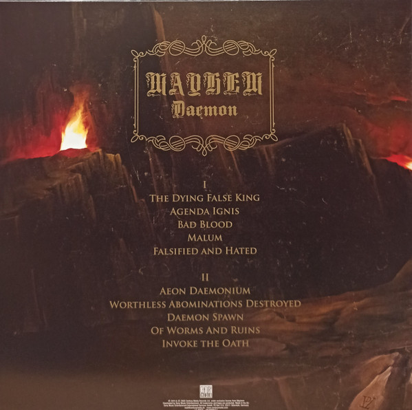 LP Mayhem-Daemon (LPback,Re-issue 2022)